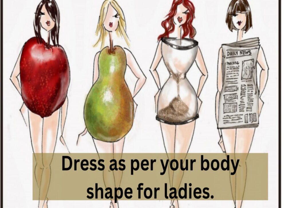 Dress as per your body shape for ladies